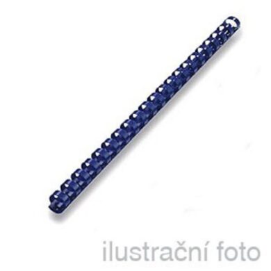 Hřbet pro krouž. vazbu, 16mm, modrý  (252480220)