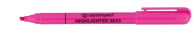 Zvýrazňovač Centropen 2822 růžový  (252490591)