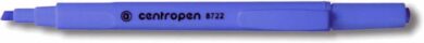 Zvýrazňovač Centropen 8722 modrý  (174410038)