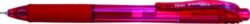 Popisovač gelový Pentel Energel BLN105 červený - EnerGel X - rychleschnoucí inkoust, stopa 0,5 mm.