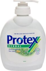 Mýdlo tekuté PROTEX 300 ml s pumpou - Tekuté antibakteriální mýdlo Protex Herbal 300 ml.