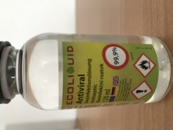 Antiviral dezinfekční roztok 120ml - Ecoliquid Antiviral antiseptic dezinfekční roztok, účinná dezinfekce.