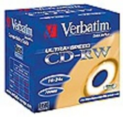 CD-RW Verbatim 16-24x