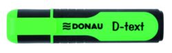 Zvýrazňovač Donau zelený - Kvalitní zvýrazňovače pro všechny typy papíru.