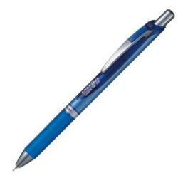 Popisovač gelový Pentel Energel BLN75 modrý - EnerGel  - rychleschnoucí inkoust, stopa 0,5 mm.