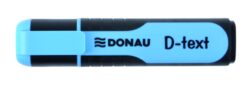Zvýrazňovač Donau modrý - Kvalitní zvýrazňovače pro všechny typy papíru.