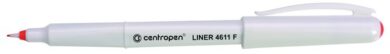 Popisovač Centropen 4611 liner 0,3 červený  (175420004)