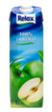 Relax jablko 100% 1l  (221021620)